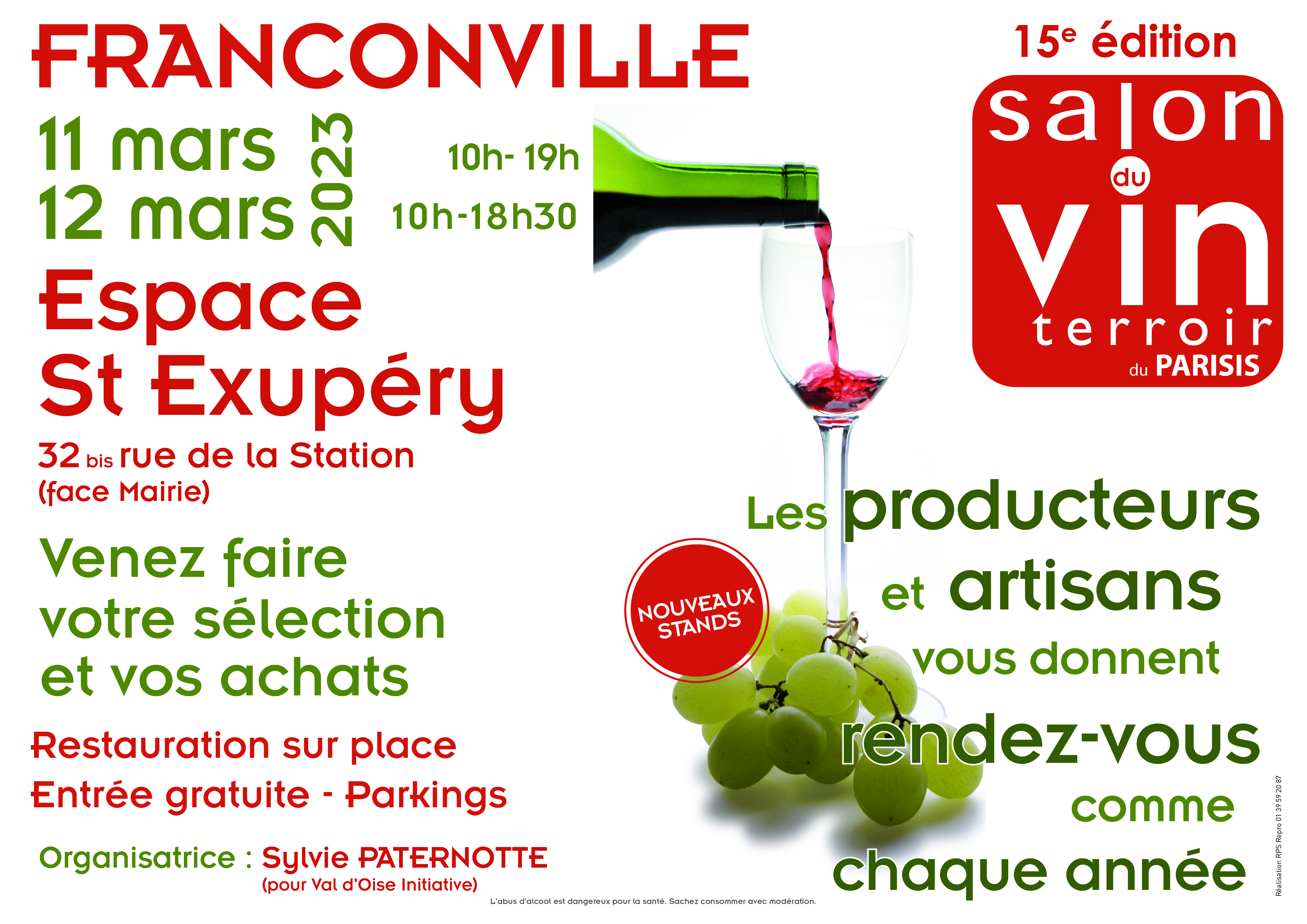 15ème salon du vin et du terroir du Parisis